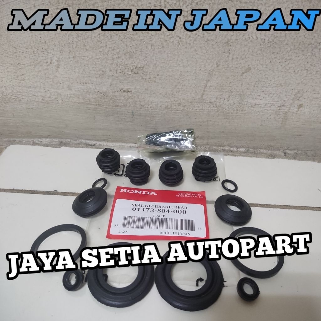 caliper kaliper seal kit rem Belakang Honda jazz rs ge8 mobilio original