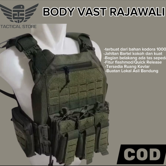 rompi body vest tactical/body vest rajawali/rompi body vest