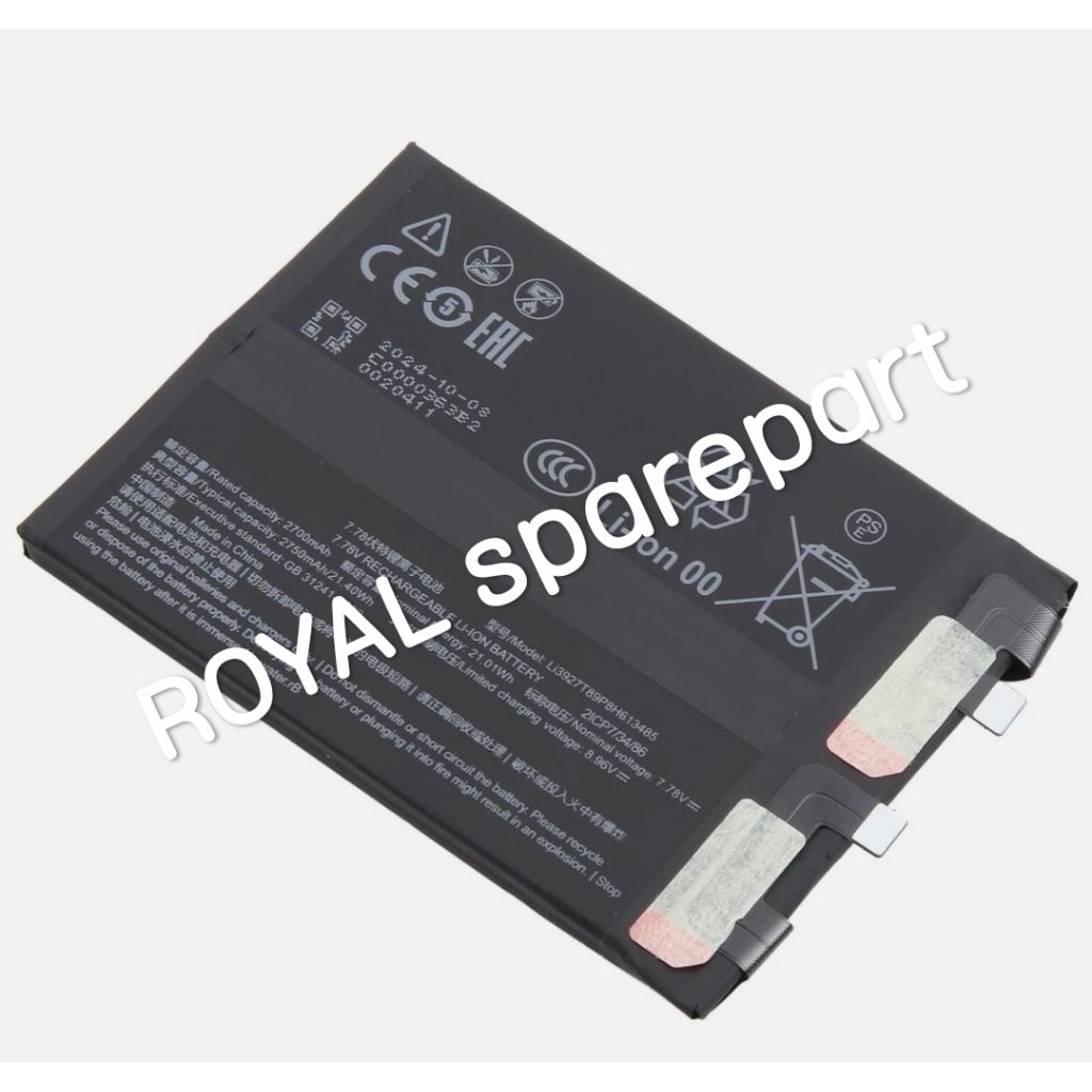 BATTERY ZTE NUBIA RED MAGIC 9 PRO PLUS LI3927T89P8H613485 Original