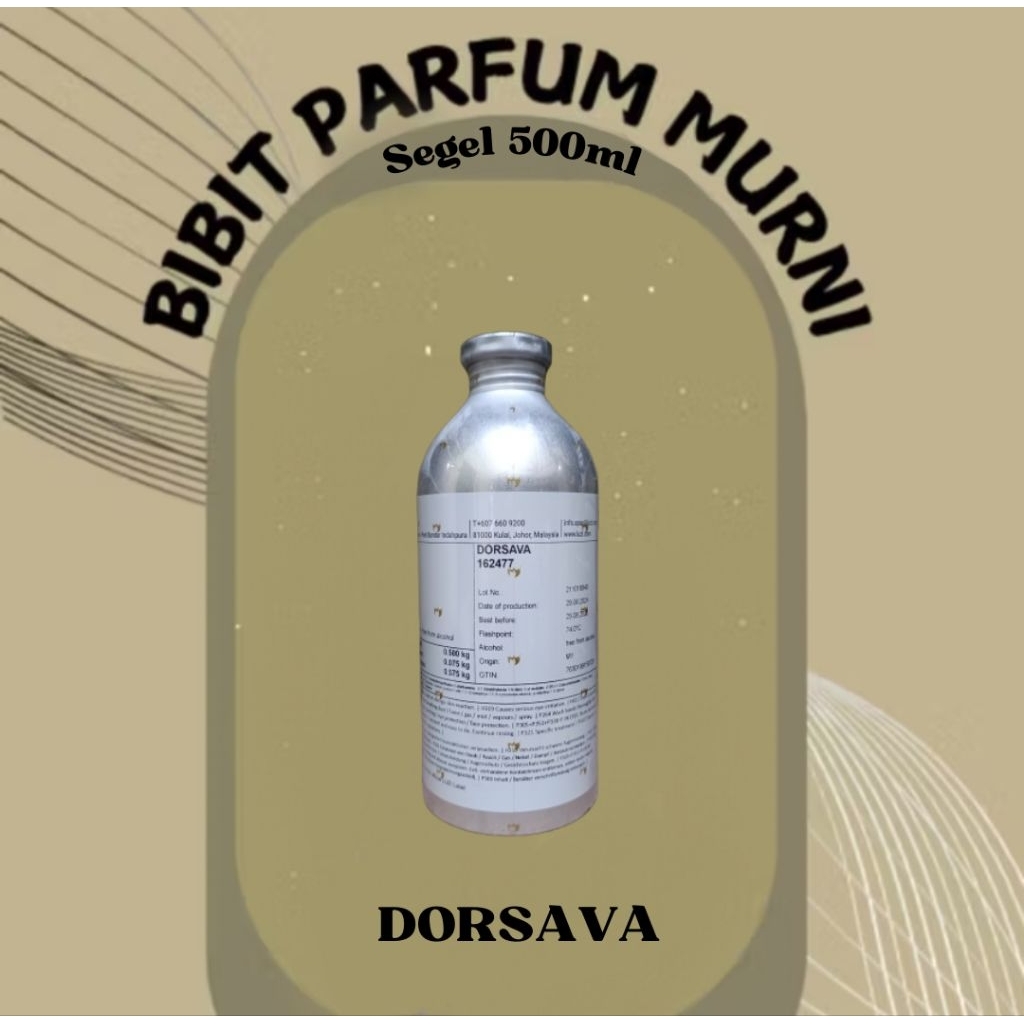 PARFUM DORSAVA INSPIRED D1OR SAVAGE BY LUZI 500GR SEGEL