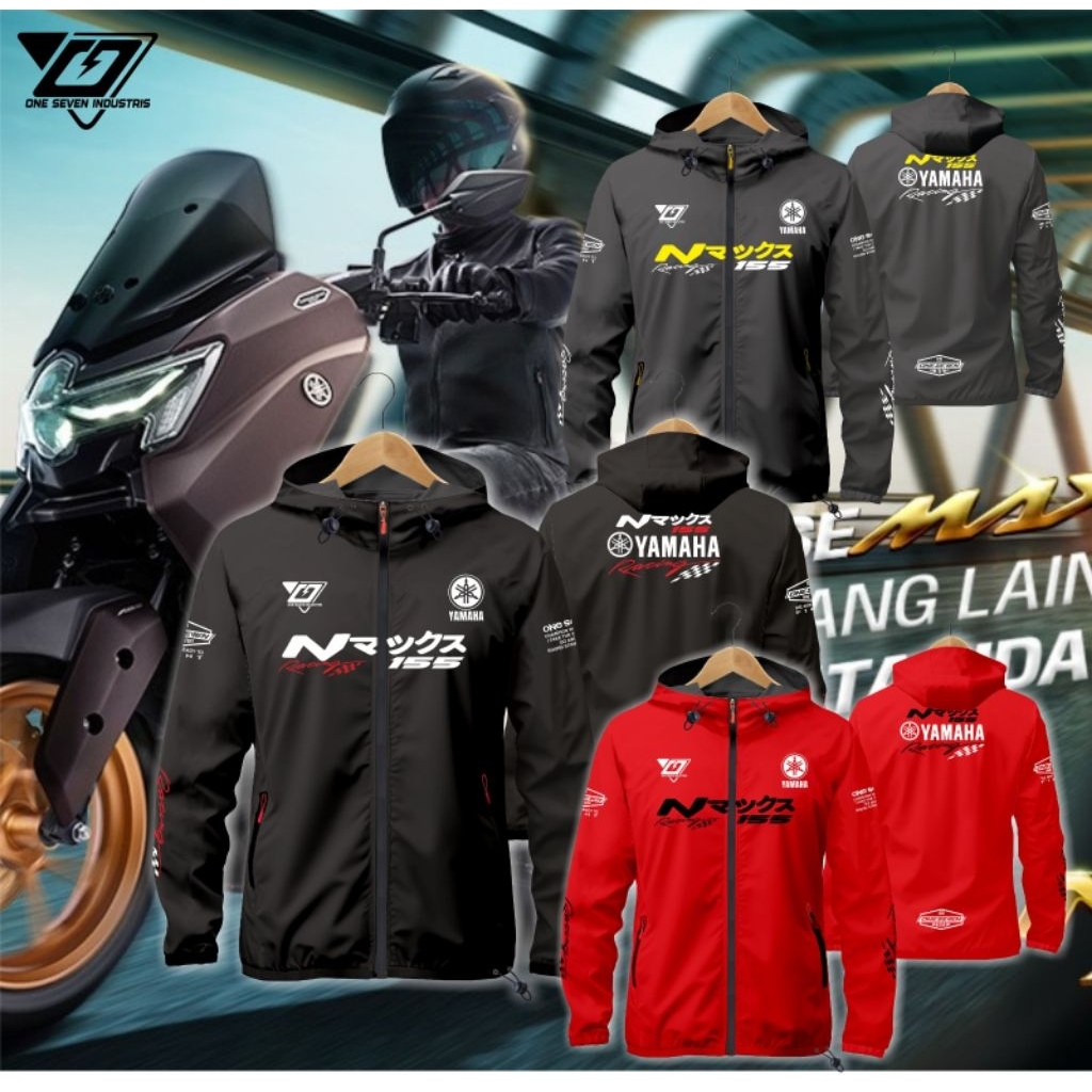 TERBARU JAKET PARASUT NMAX JAKET Windbreakers WATERFROOP Jaket Pria Atasan Pria