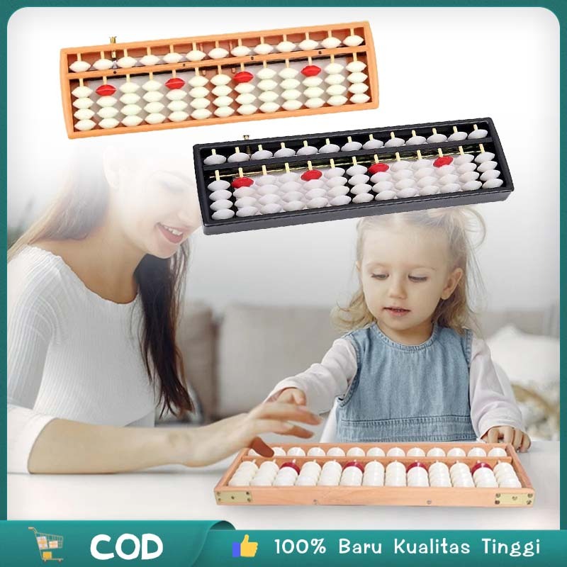 Alat Sempoa 13 Digit Alat Berhitung Cipoah Alat Hitungan Anak Sd Sempoa Hitung