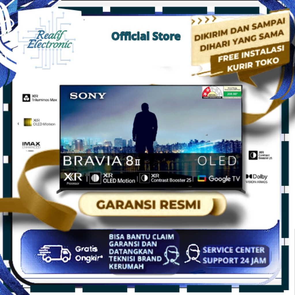 Sony Bravia 8 II Android TV Oled 55 Inch