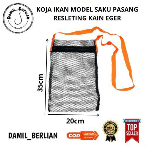 KOJA IKAN MODEL TAS ATAU SAKU PASANG RESLETING GROSIR DAMIL BERLIAN