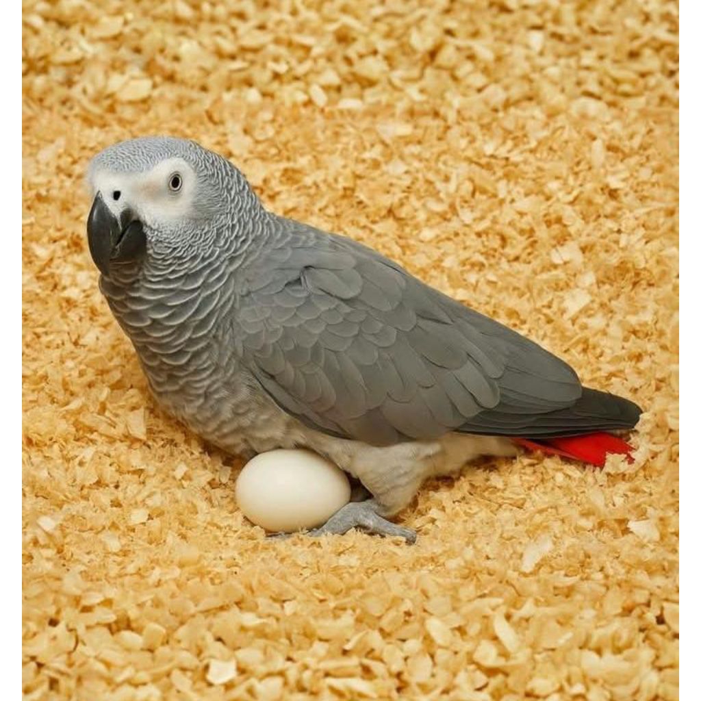 TELUR FERTIL african grey 100%asli