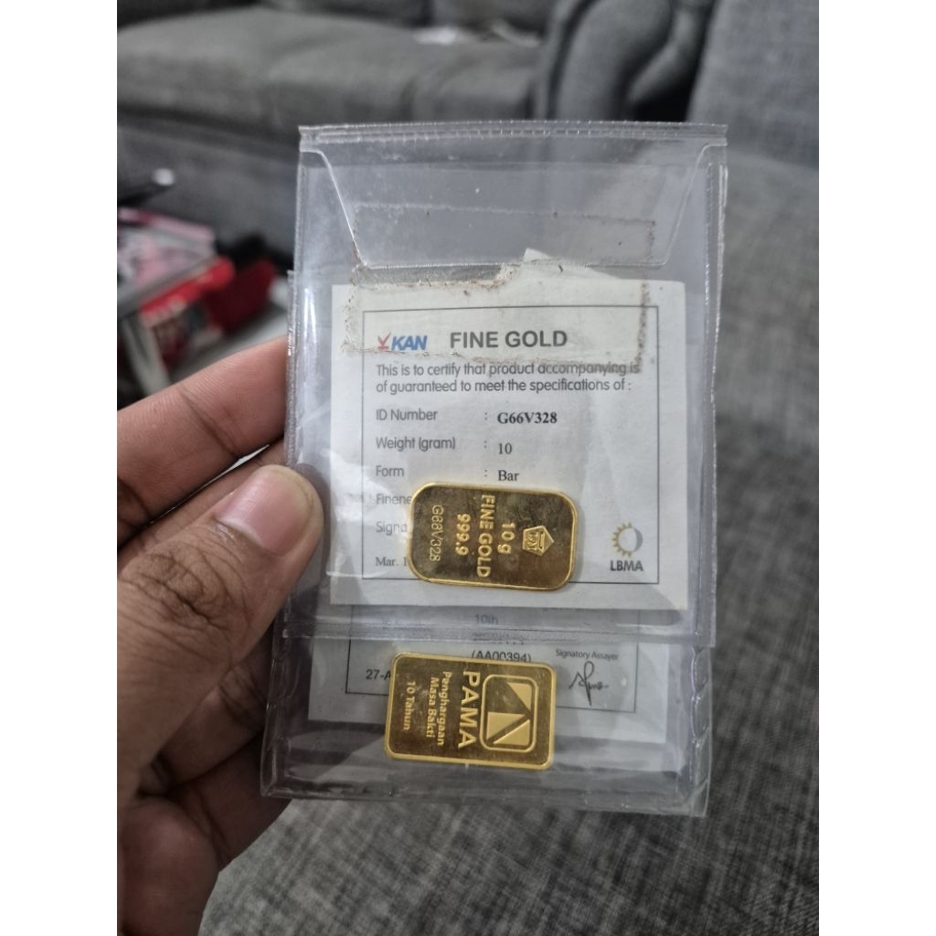 Emas Antam Retro 10 gram