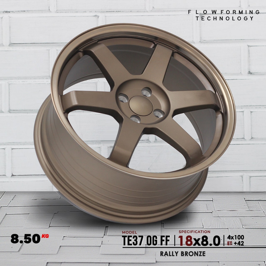 Velg JF LUXURY Type TE37 OG RING 18 PCD 4x100