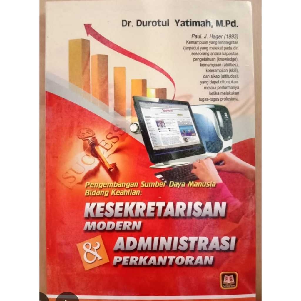 Buku Kesekretarisan Modern & Administrasi Perkantoran dan Durotul Yatimah PustakaSetia ORIGINAL