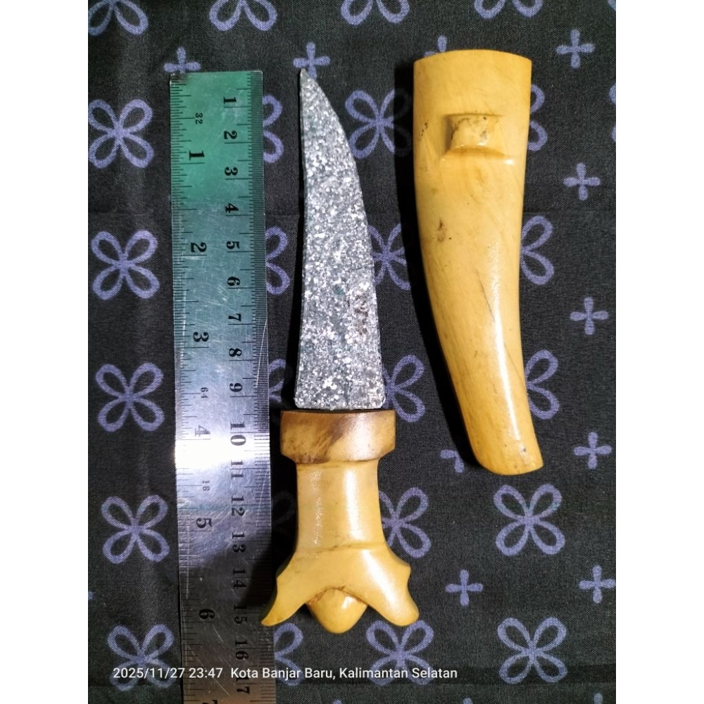 Pisau Arab / Zambia Pamor Begirap 9,5 cm