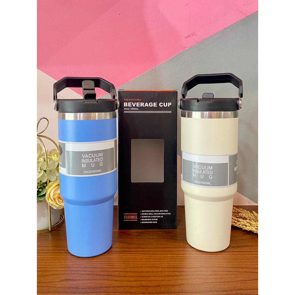 VACUUM INSULATED/TUMBLER MUG 900 ml