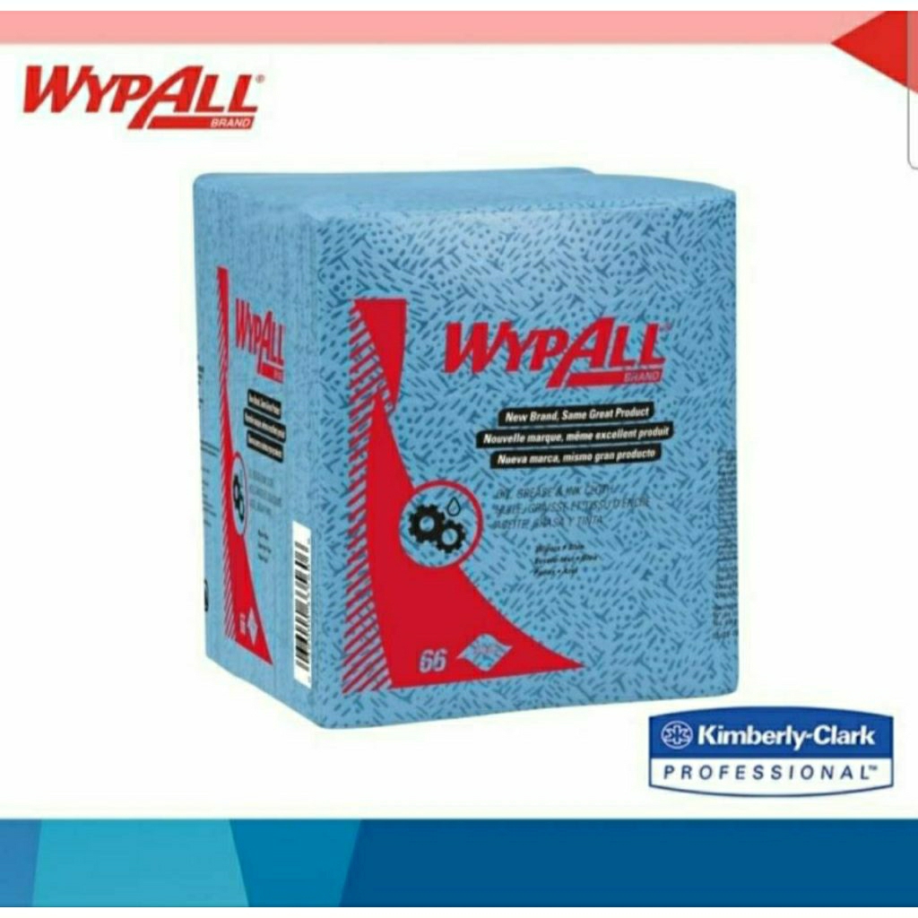 Kimberly-Clark Kimtech Prep Wipe Tisu  / Kimtex Wypall Oil 33560