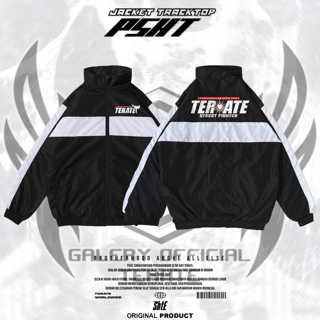 JAKET TRACKTOP REFLEKTIF PSHT NEW ARRIVAL - JAKET TRACKTOP TERATE FIGHTER KEREN - JAKET TRACKTOP REF