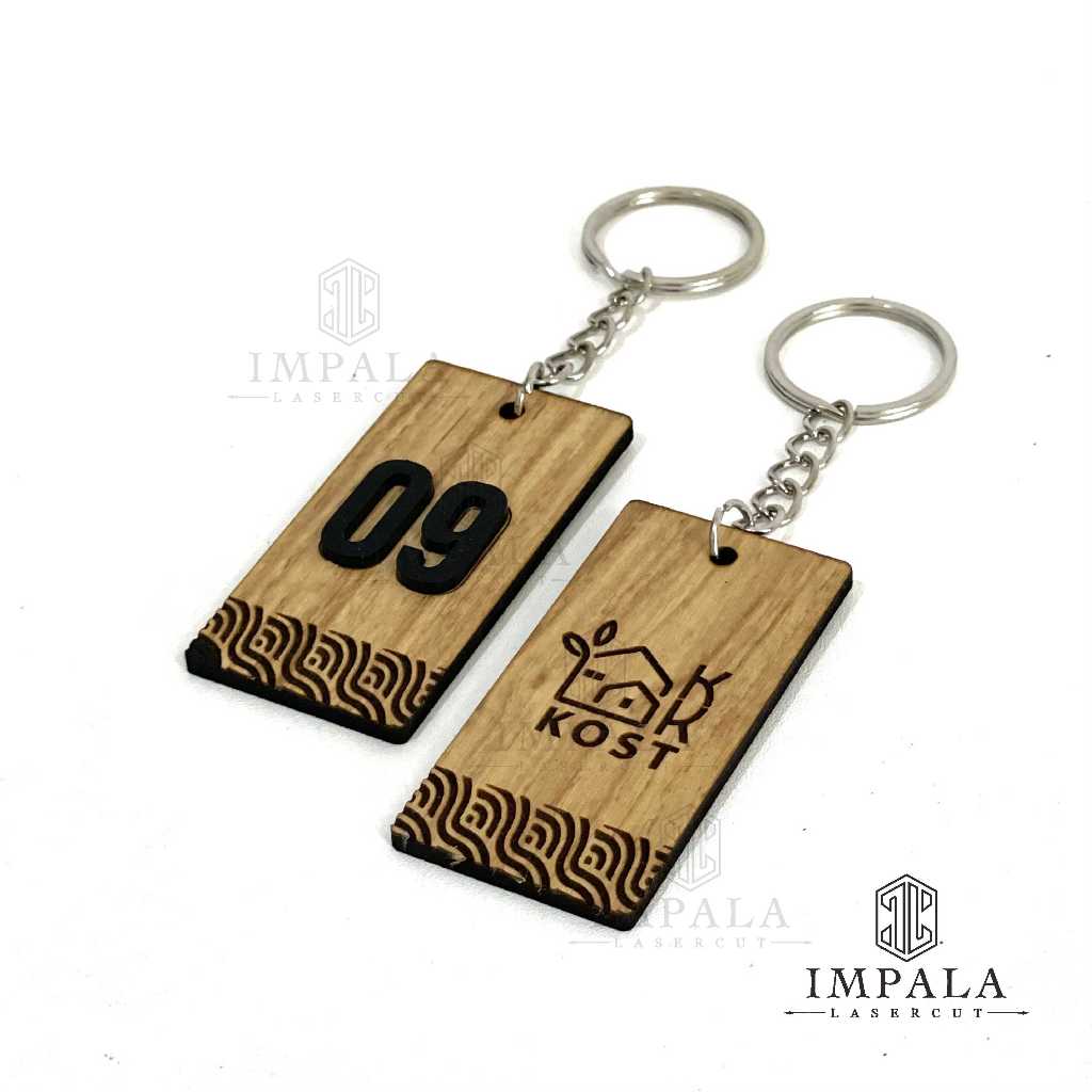 Sentosajaya_1 Gantungan Kunci Kayu Hotel / Guest House / Kost / Penginapan / Ganci / Ganci Loker /