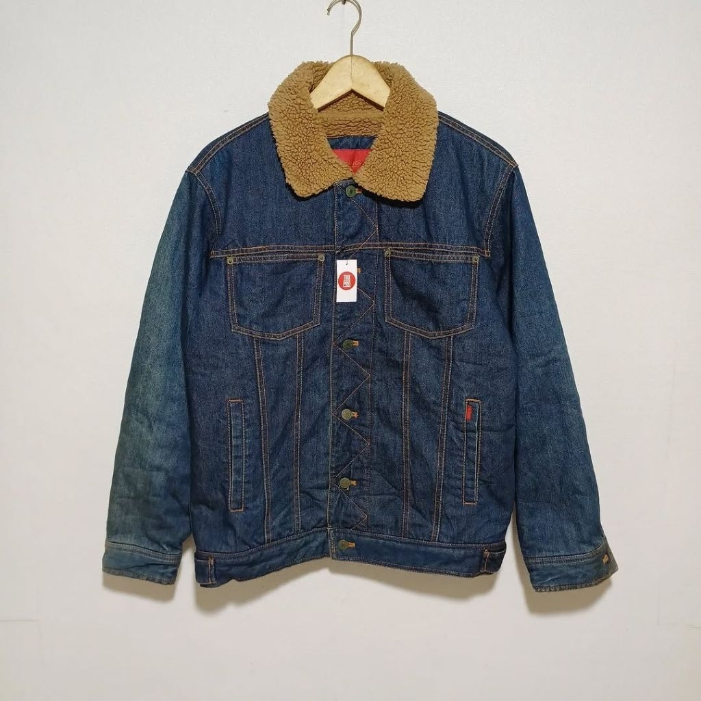 JACKET JEANS SHERPA PRIA G93