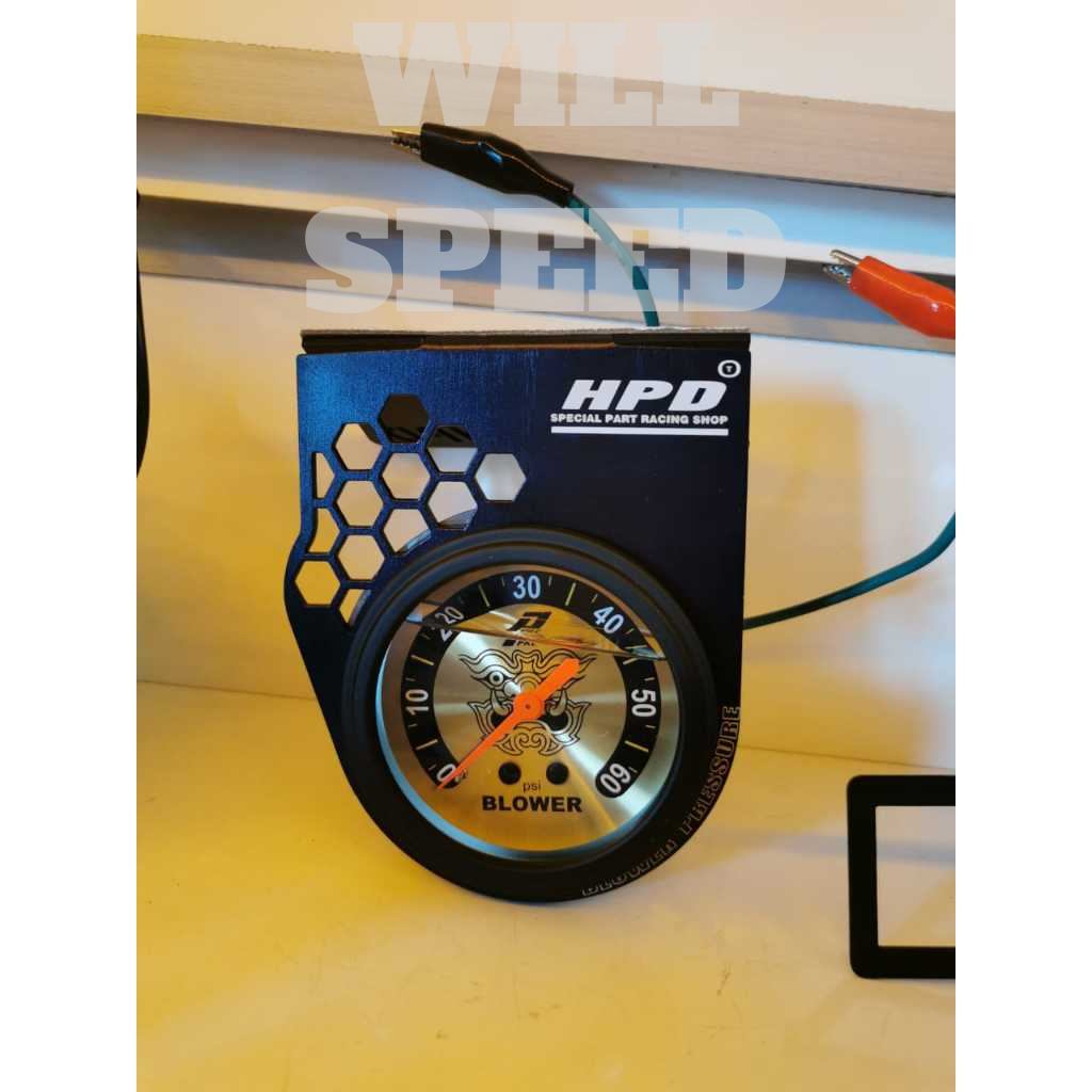 BOOST METER PPRC  GOLD  GIANT 60PSI