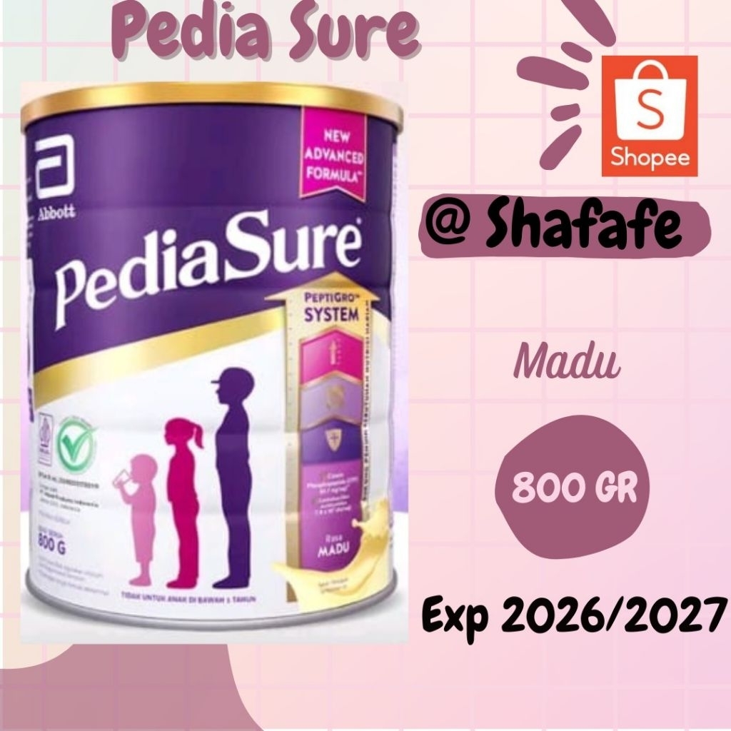 Susu Pediasure 800/850 gram madu