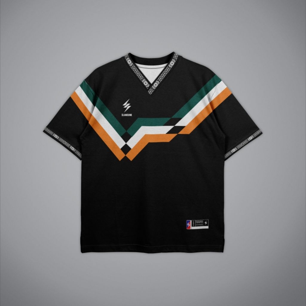 JERSEY KOKO KOKO JERSEY HITAM KOMBINASI