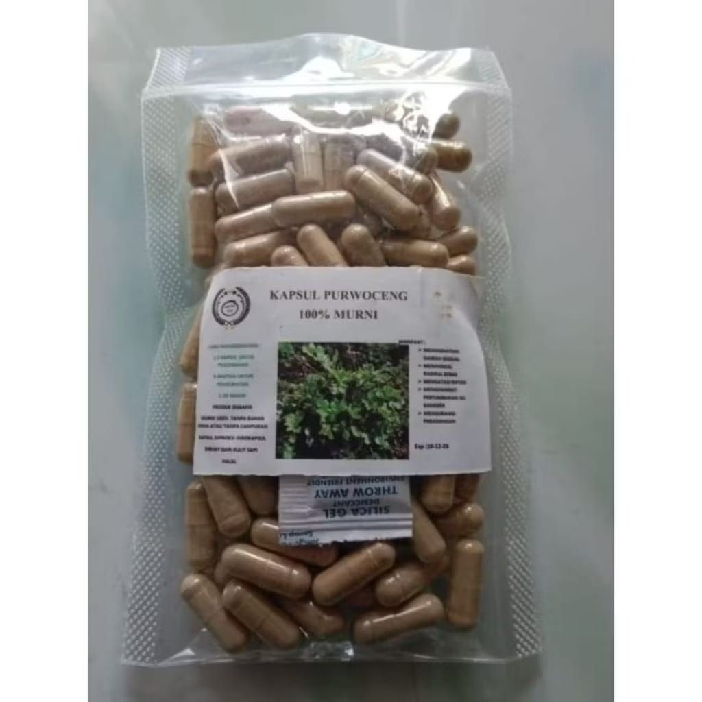 Kapsul Purwoceng herbal isi100