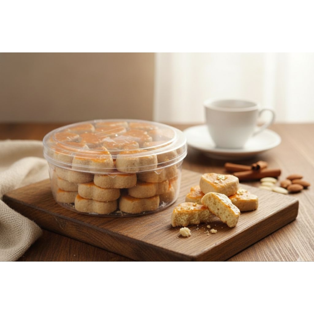 Kue Kering Kacang Bentuk Hati - Nastar Kacang Love Renyah