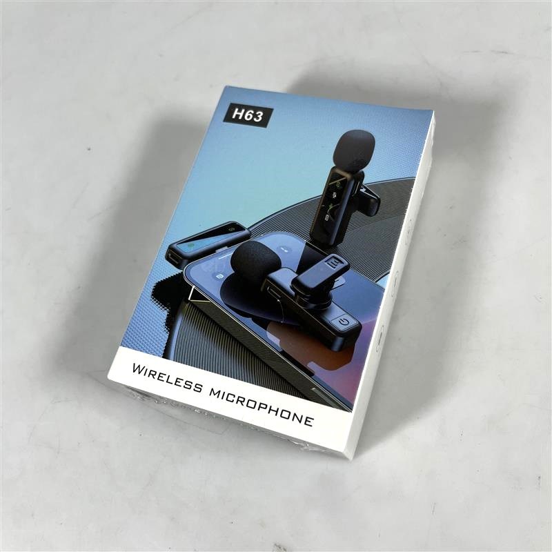 mic wireless type c h63 2mic / microphone wireless h63 type c / wireless microphone type c h63 2 mic