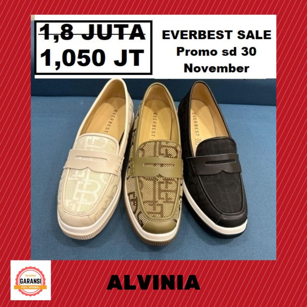 Sepatu EVERBEST wanita sale ALVINIA shoes original 100%