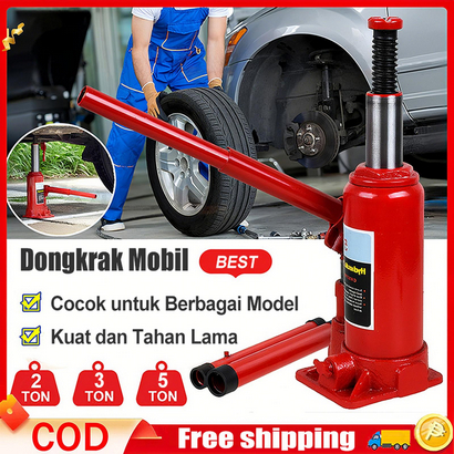 Aladiin Dongkrak Mobil Hidrolik Dongkrak Botol 2/3/5 Ton Dongkrak Botol Dongkrak Hidrolik Jack