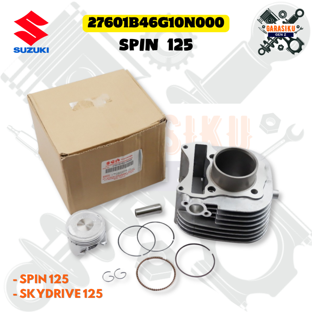 Blok Seher Motor Suzuki Spin 125 - blok spin 125 original komplit - block seher Skydrive 125