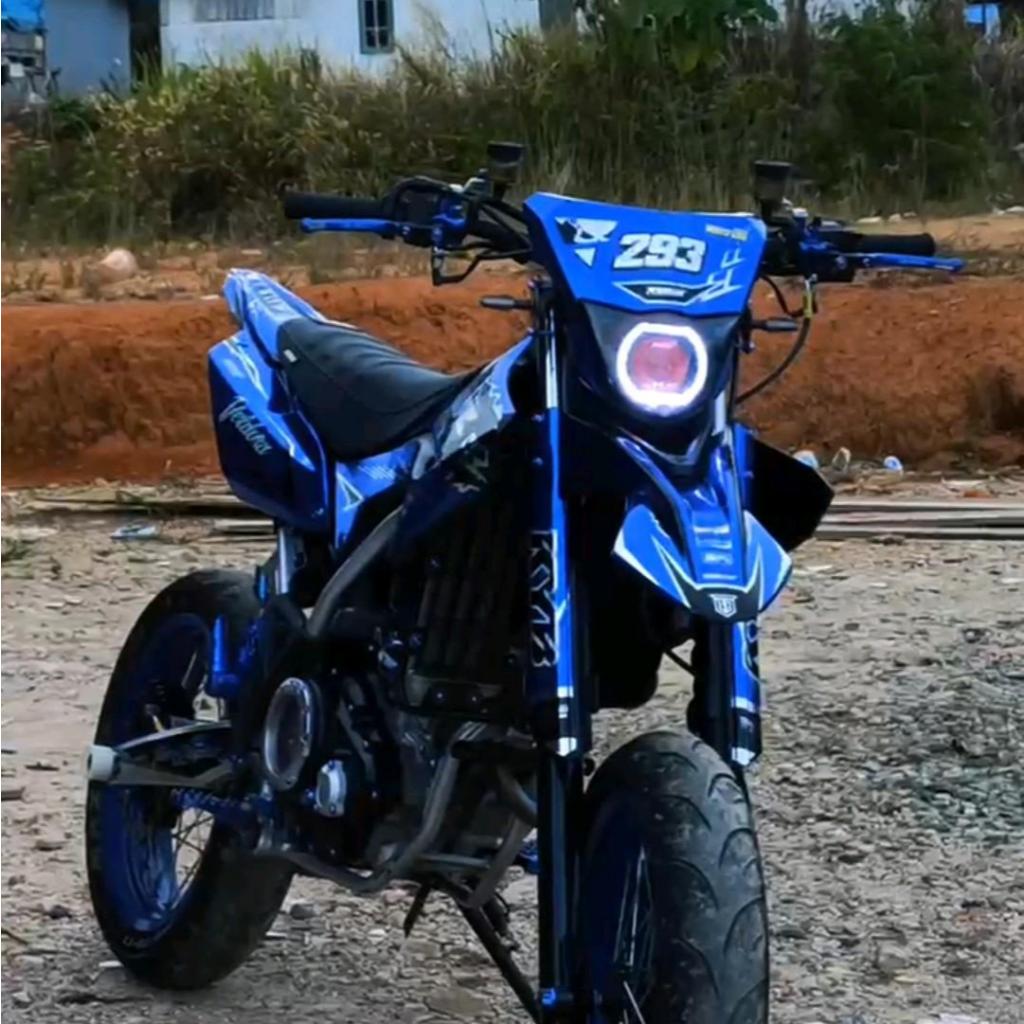 DECAL WR 155  HOLOGRAM / CHROME FULL BODY BISA CUSTOM