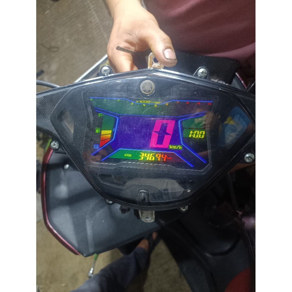 Speedometer aerox old custom