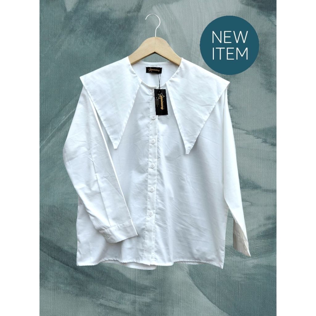 Kemeja wanita Thailand/Korea renda cantik chic