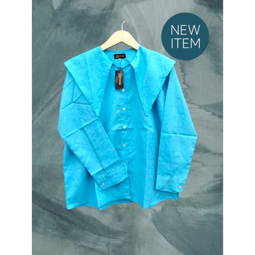 Kemeja wanita Thailand/Korea renda cantik chic