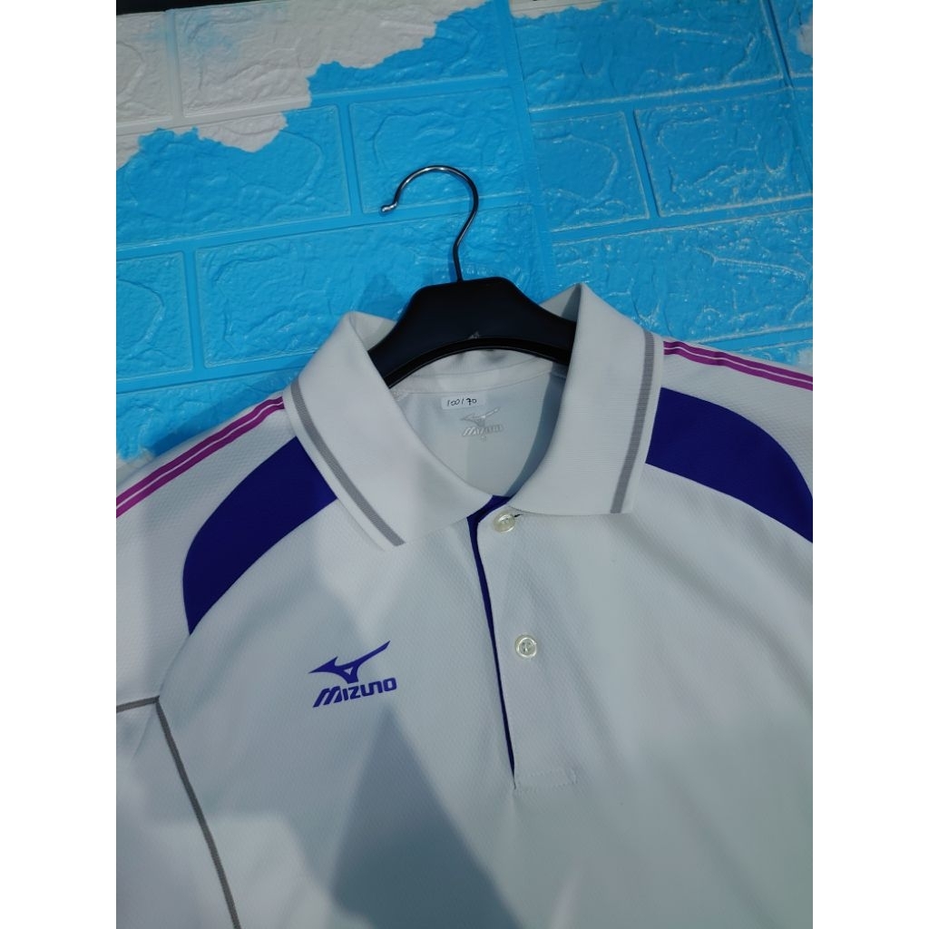 Poloshirt Jersey Badminton Mizuno Original Size M/L