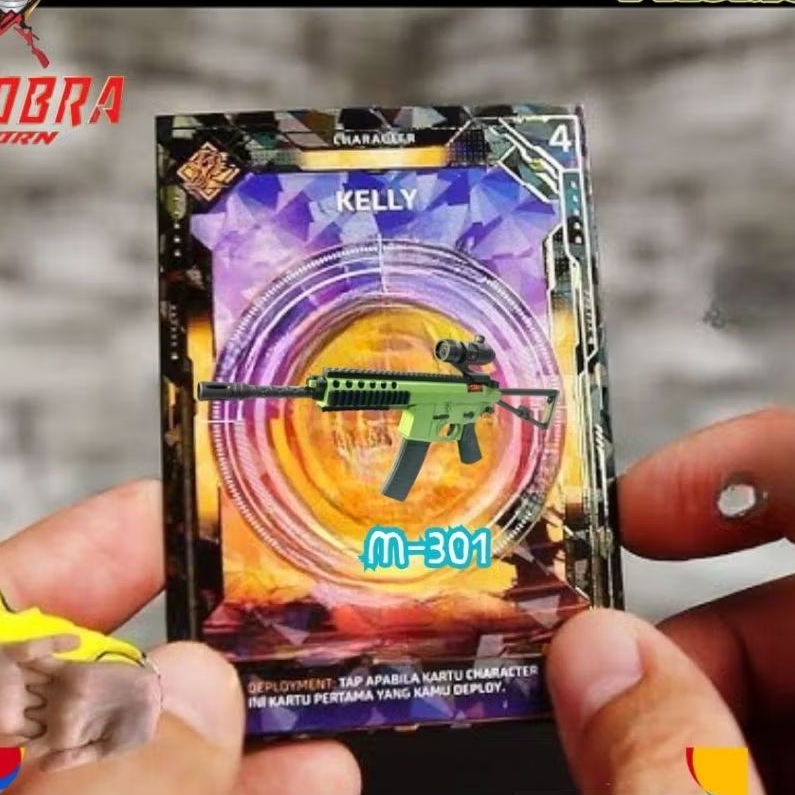 DCOBRA M-301 NEW EDITION TACTICAL BATLEGROUND SPECIAL CARD