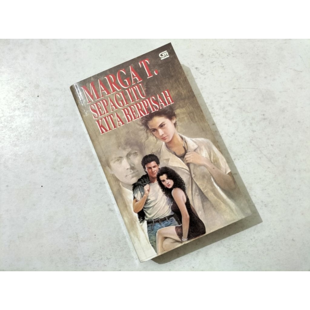 Novel Sepagi Itu Kita Berpisah (Edisi Lengkap - (knid)), karya Marga T