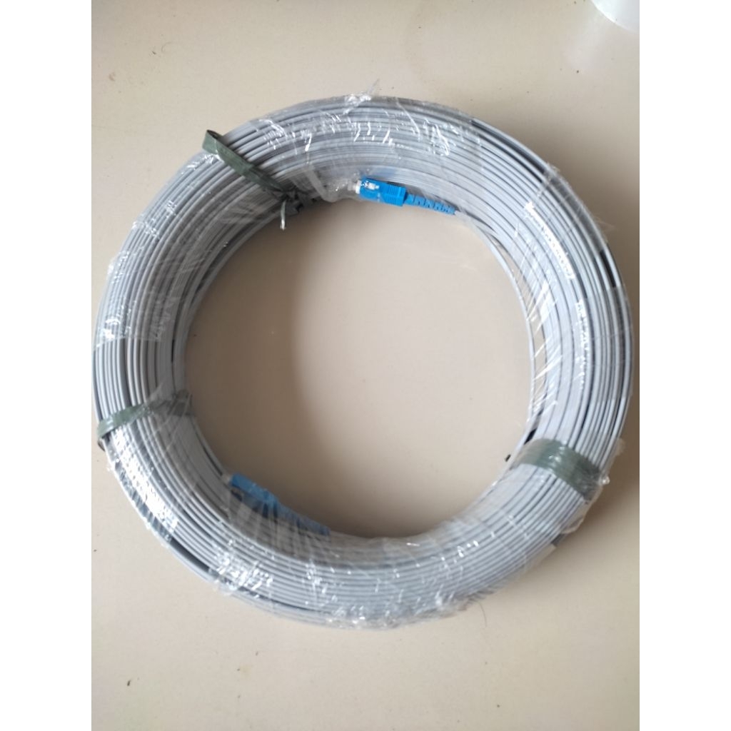 Kabel Dropcore PRECON 100 Meter 1 CORE BIRU BIRU (Abu-abu)