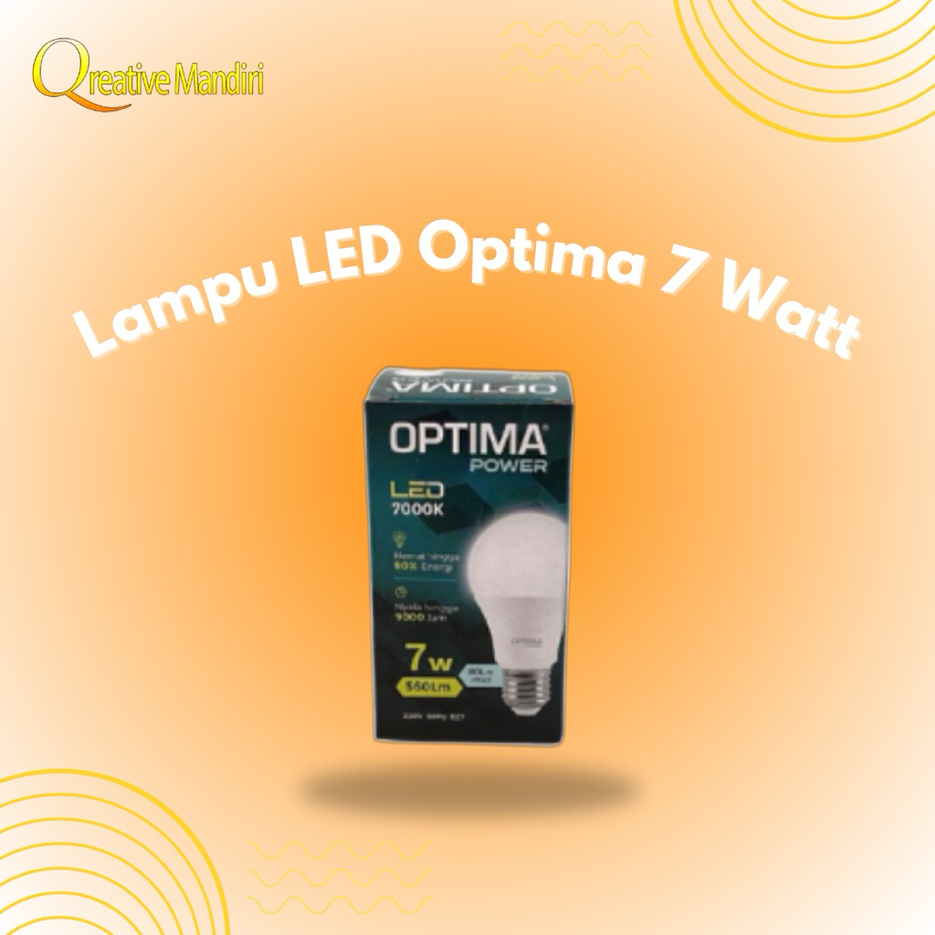 Lampu LED Optima Power 7W