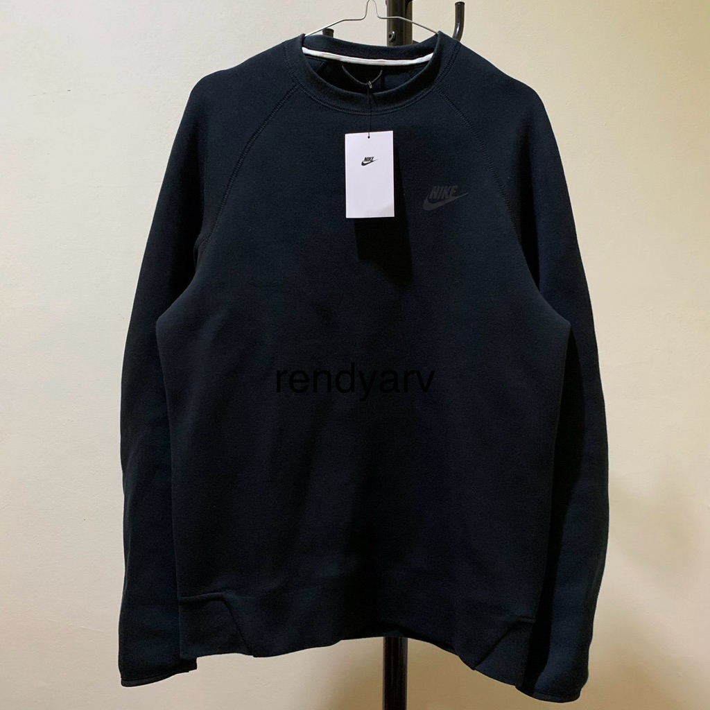 Sweater Nike Crewneck Sportswear Tech Fleece - Black