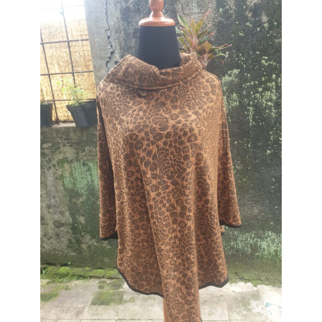 Outer wanita jumbo suede