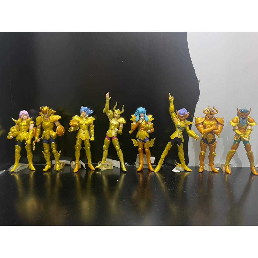 Knights Zodiac Saint Seiya Golden cloth set of 8 characters HGIF original Bandai