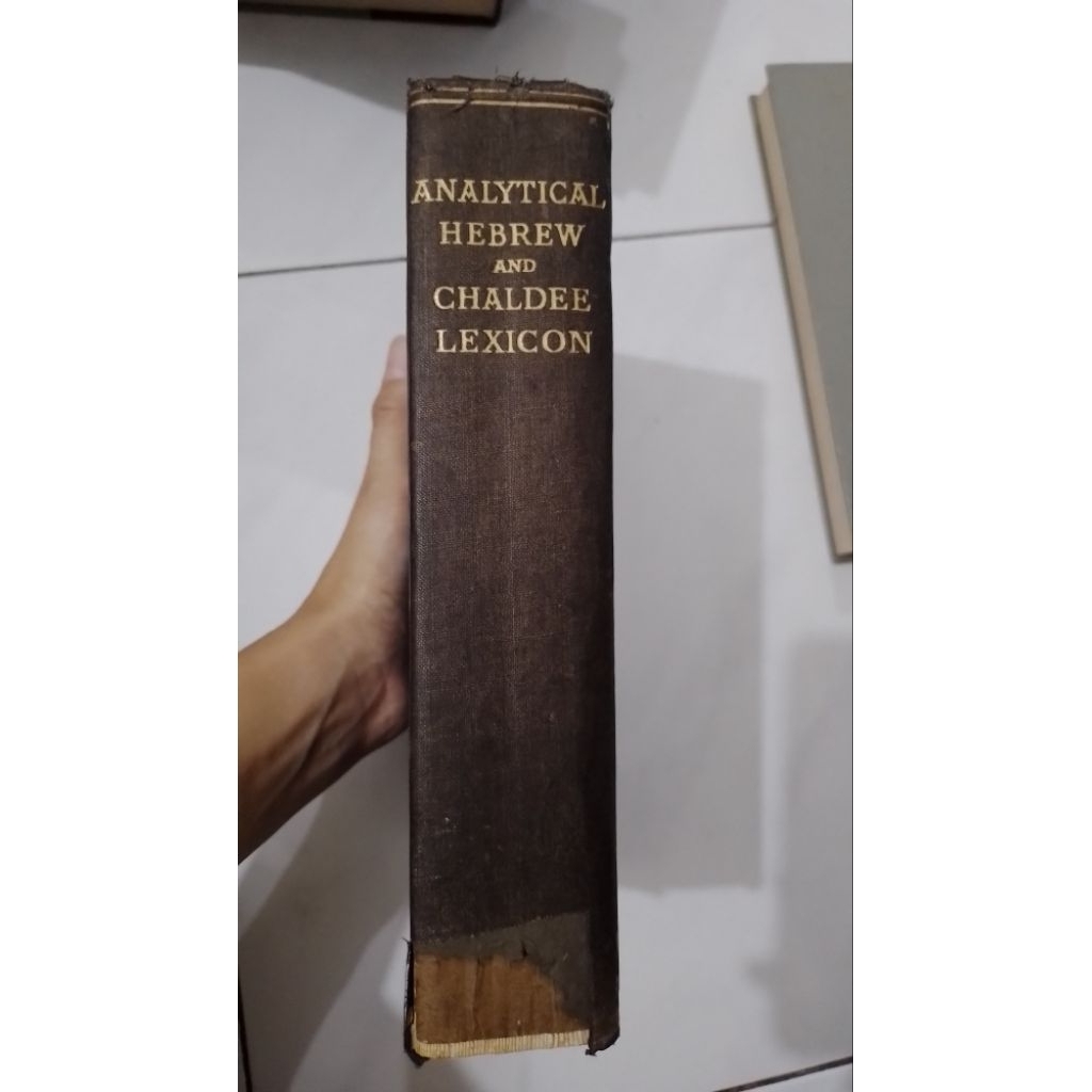 Analitical Hebrew and Chaldee Lexicon