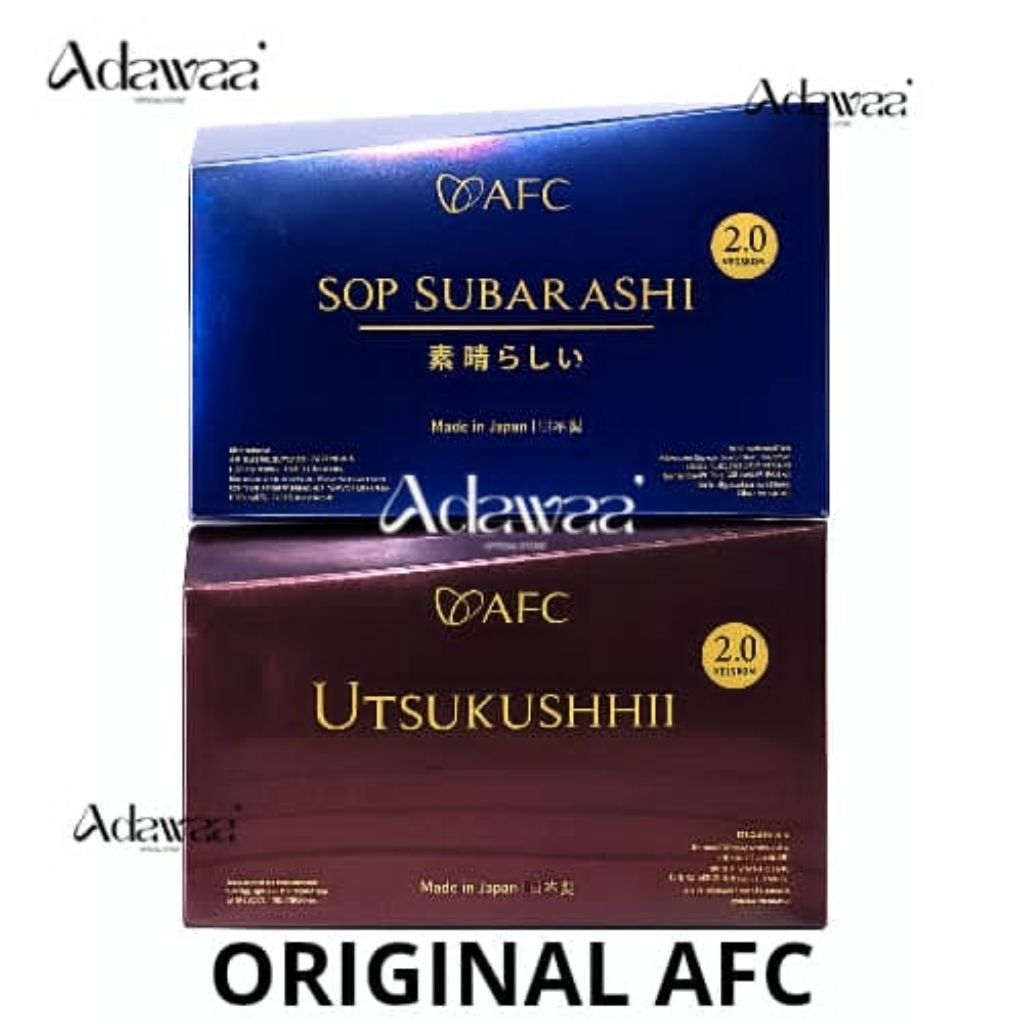 AfC UTSUKUSHII GOLD SOP SUBARASHI ORIGINAL MADE IN JAPAN