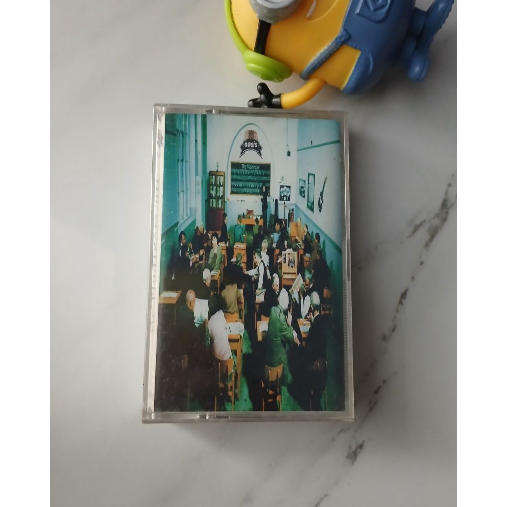 kaset pita oasis the masterplan segel