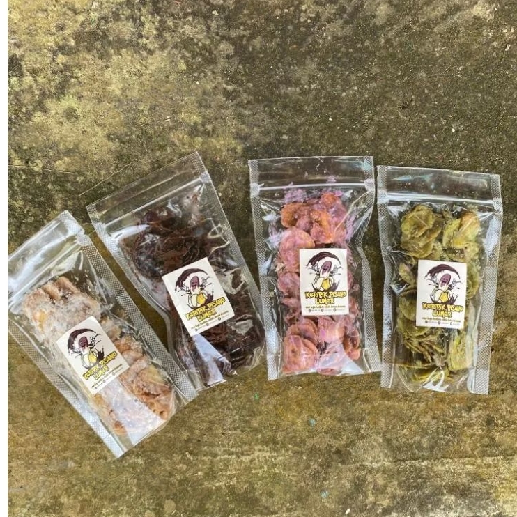 KERIPIK PISANG LUMER 65 gram | keripik pisang lumer kemasan standing pouch