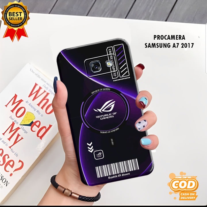 Case ProCamera for Samsung A7 2017 Motif ROG – Anti Shock, Anti Crack, Kamera Guard, Softcase Premiu