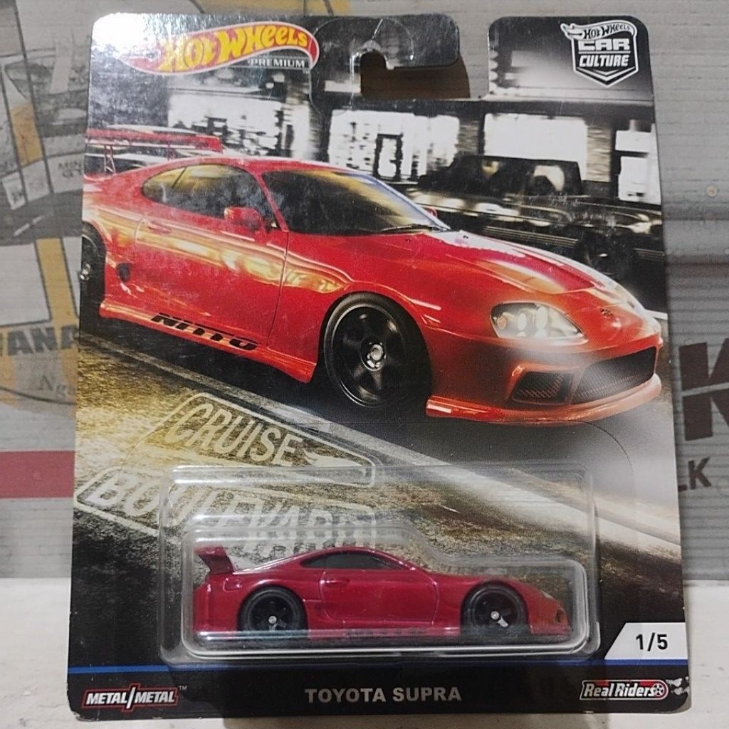 Hotwheels Toyota Supra Cruise Boulevard