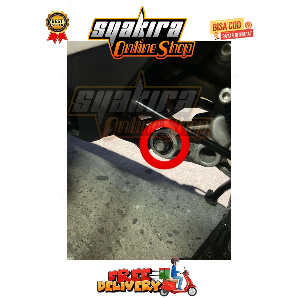 AS MOUNTING KRENGKES KE RANGKA MODEL H-2 BEAT ESP NEW SCOOPY ESP NEW STREET TAHUN 2015 - 2021 CBS HO