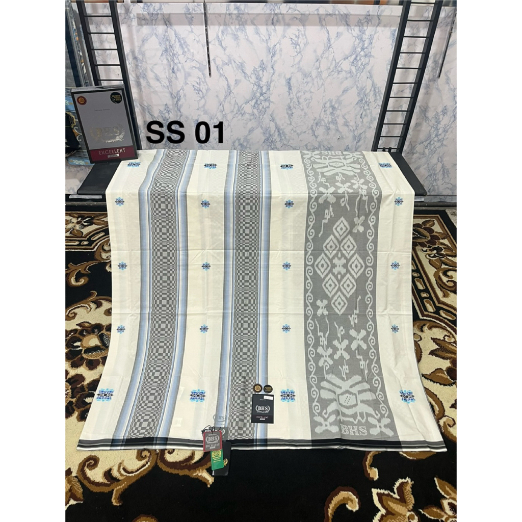 SARUNG BHS EXCELLENT SILVER/SARUNG BHS PUTIH/SARUNG BHS EXCELLENT SONGKET/SARUNG BHS