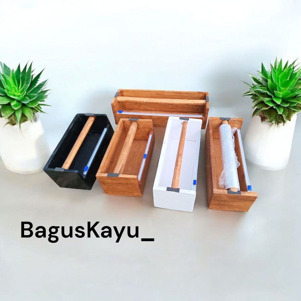 Dispenser wrapping roll - cling wrap - plastik wrapping - tempat plastik gulung - dispenser wrap - d