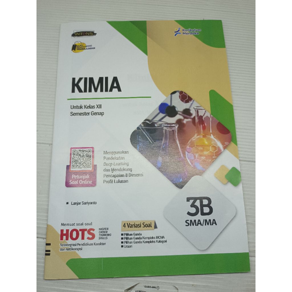 LKS SMA/MA KIMIA KELAS 12 SEMESTER 2 KURIKULUM MERDEKA