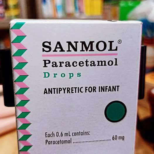 Sanmol Drop Paracetamol Isi 15ml Pereda Demam Untuk Bayi